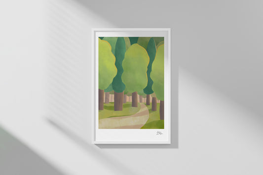 Forest Greens | Giclée Print