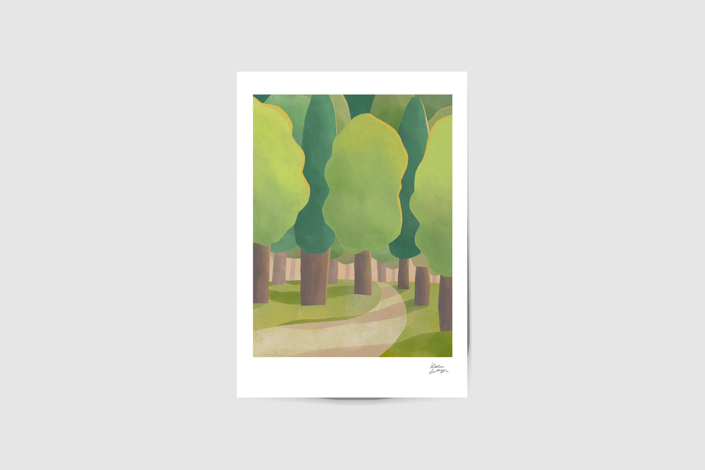 Forest Greens | Giclée Print