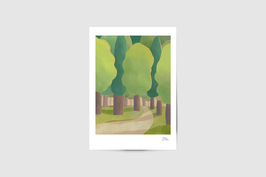 Forest Greens | Giclée Print